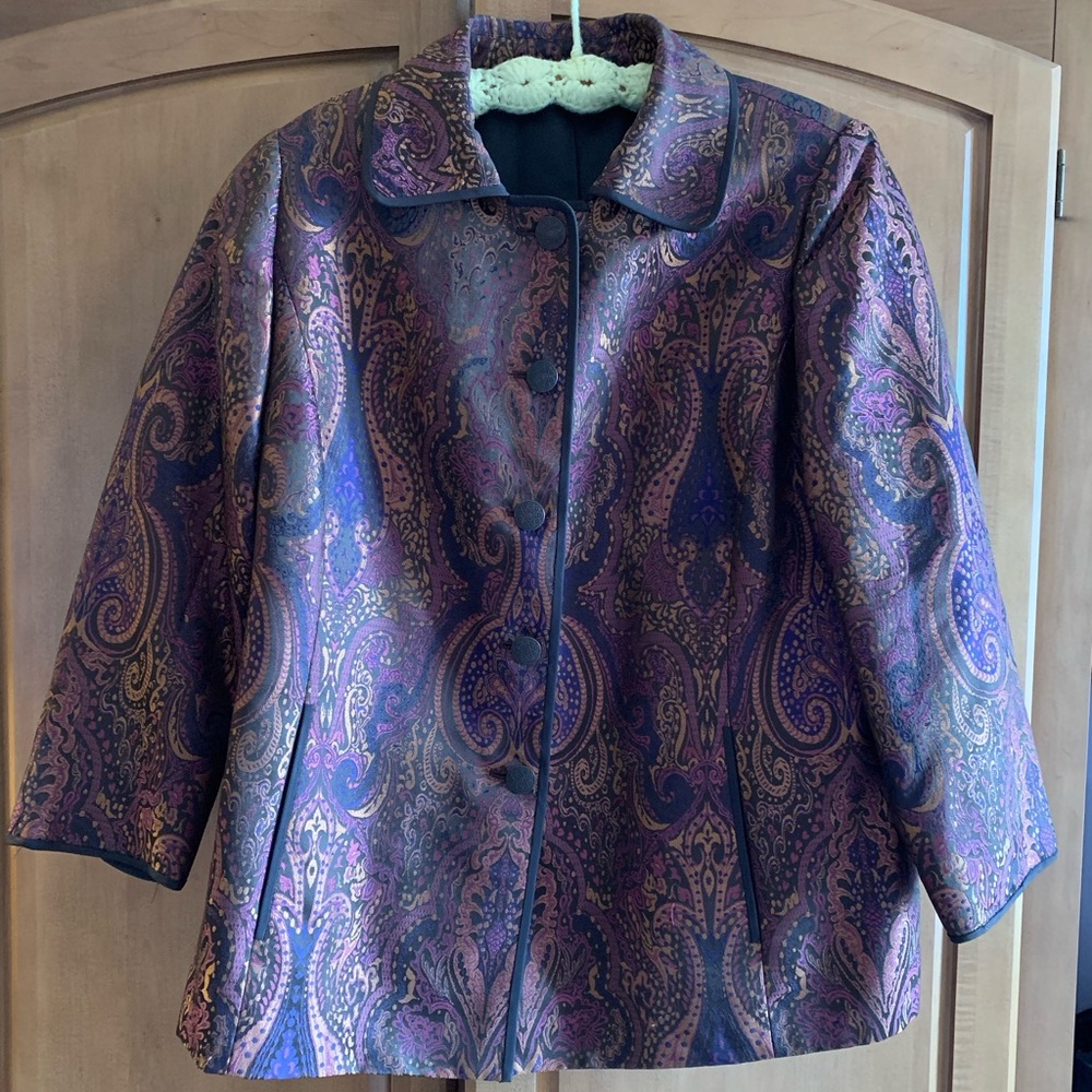 Linda Allard Ellen Tracy Blazer Size 16